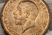 United Kingdom 1935 1d Penny Beautiful Uncirculated Red