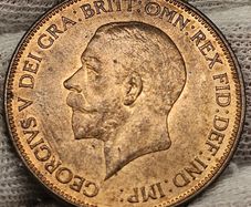 United Kingdom 1935 1d Penny Beautiful Uncirculated Red