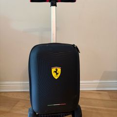 Ferrari 3 wheels Kids scooter with detachable bag