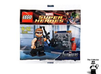 LEGO 30165 Super Heroes: Hawkeye With Equipment Set Bagged Brand New Sealed Poly Bag
