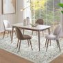 Rugs Living Room Large 200x300cm, Machine Washable Rug for Bedroom, Boho Soft Short Pile Area Rugs, Vintage Non Slip Kitchen Carpet for Dining Room Office, Beige Image 6