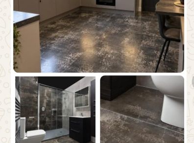Xxl tiles 6 pcs of Rimini Black Semi-Lustre Porcelain Tile 120x60cm
