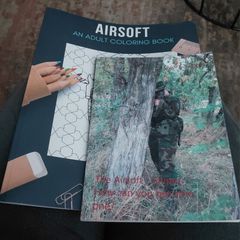 airsoft colouring book