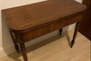 Antique Regency Foldover Table