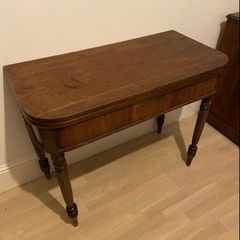 Antique Regency Foldover Table