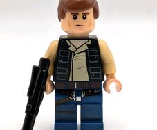 Lego HAN SOLO Minifigure Lego Star Wars Lego Minifigure