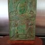 Solid Bronze Replica Irish School 6 Kilo Plaque 7th.Century"Rinnegan Cross" Image 3