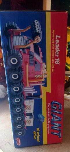 Vintage 80s toy Monster machine Giant 16 Wheels Power Rig