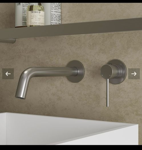 Faro Wall Mounted Basin Mixer Tap