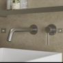 Faro Wall Mounted Basin Mixer Tap Image 6