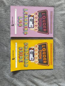 Louder than words - junior cycle - Learning log & grammar guide