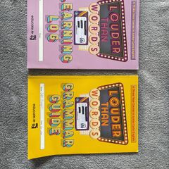 Louder than words - junior cycle - Learning log & grammar guide