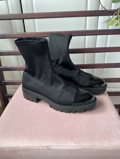 ankle boots  Zara size 39 sock ankle boot