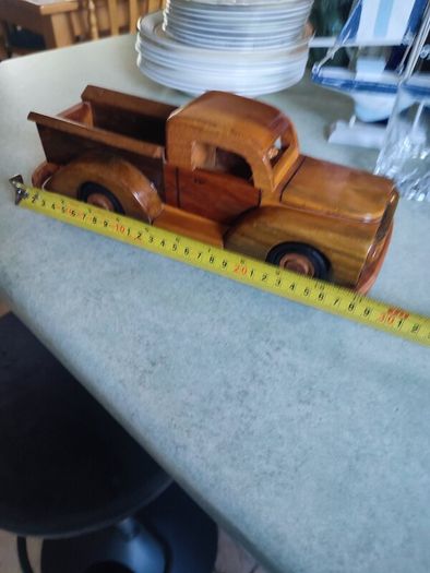 LOVELY Handmade chevrolet wooden pickup TRUCK made of Poplar woods