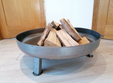 Large Round Fire Pit Bowl 80cm Free Delivery