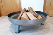 Large Round Fire Pit Bowl 80cm.free Delivery
