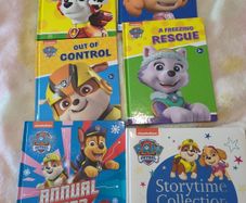 Paw patrol books in good condition