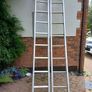 Ladder double extension aluminium ladder Image 3