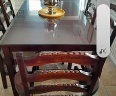 dining table and 6 chairs