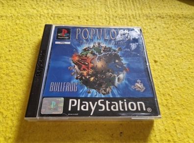 Populous The beginning PlayStation1 Ps1 PlayStation2 Ps2 games Original