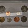 Ireland Millennium 2000 Uncirculated Coin Set in Beautiful Presentation Holder Pound to Penny Image 3