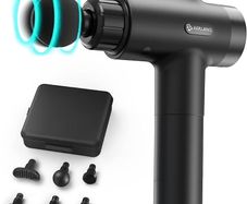 Massage Gun Deep Tissue, Percussion Handheld Muscle Massager for Muscle Pain Relief Fitness Recovery Body Shaping with 20 Speed Levels 6 Massage Heads and LCD Display (FREE SHIPPING)