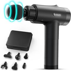 Massage Gun Deep Tissue, Percussion Handheld Muscle Massager for Muscle Pain Relief Fitness Recovery Body Shaping with 20 Speed Levels 6 Massage Heads and LCD Display (FREE SHIPPING)