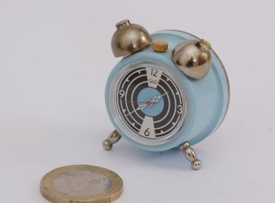 Vintage Q&Q Miniature Mechanical Clock