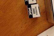 2 x NGK BKR8EIX iridium spark plugs (2668)
