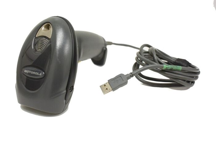 Zebra DS46 Handheld Corded 1/2D Codes Reader USB Barcode Scanner/ Used