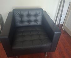 Pair of Leather Armchairs