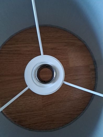Grey Lampshade