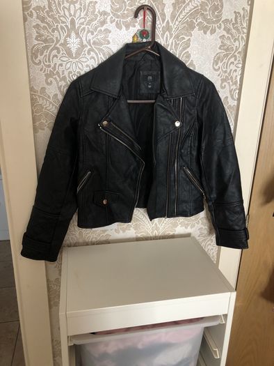 River Island Biker Jacket Size 8