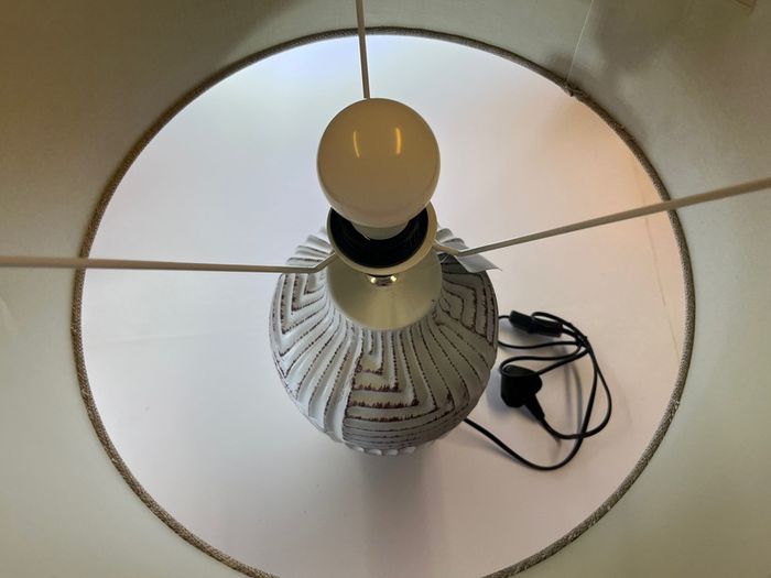 Rustic Table Lamp by Uneek