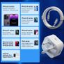 iPhone Charger [MFi Certified] 2Pack 20W PD USB C Power Adapter with 2Pack Fast Charging Cabe, USB C PD Wall Charger Plug and 6/6FT iPhone Charger Cable Compatible iPhone 15 14 13 12 11 Pro/Pro Max/Plus Image 4