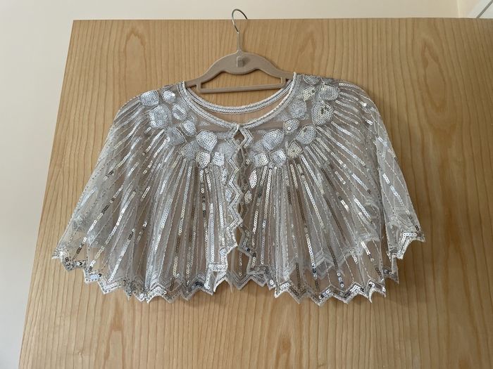 Silver cape -one size
