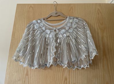 Silver cape -one size