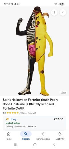 Fortnite costume