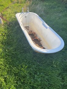 cast iron bath