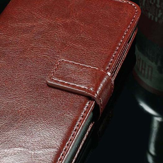 Black 100% Handmade Luxury Flip Case Cover For OnePlus 3 / OnePlus Three