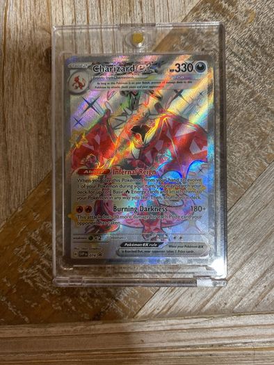 Crystal silver Charizard