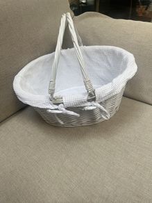 White Hamper Basket