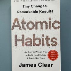 Atomic Habits by James Clear - Self Help Book Non Fiction