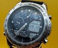 YONGER & BRESSON alarm chrono watch