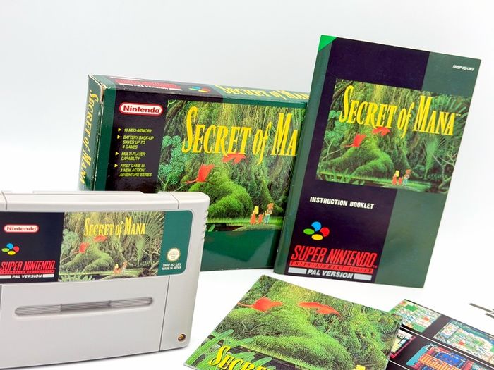 The Secret of Mana for Nintendo SNES - Boxed and Beautiful