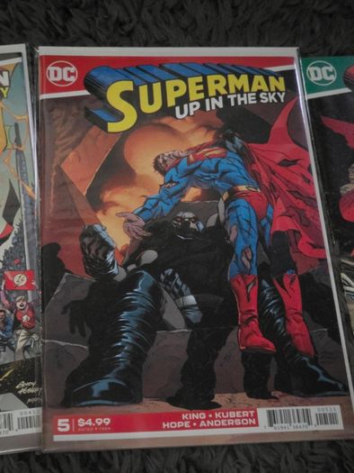 Superman Up in The Sky Comics
