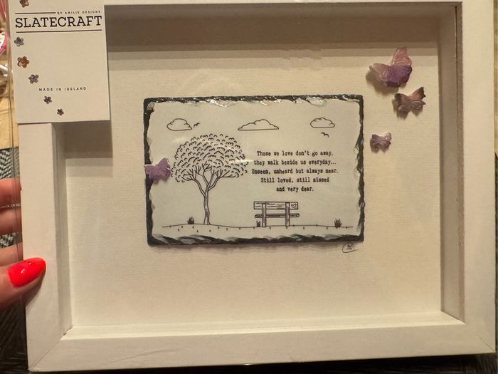 Slatecraft Frame - Still Loved Still Missed New In The Packaging.