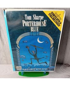 Tom Sharpe Porter House Blue 6 Cassettes Audio Book 1974 - Rare Retro Vintage