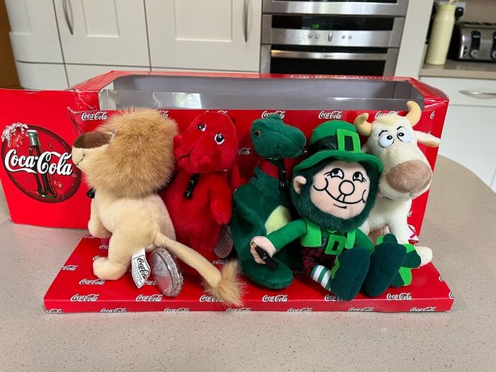 Coca Cola British Teddy Bears Collection