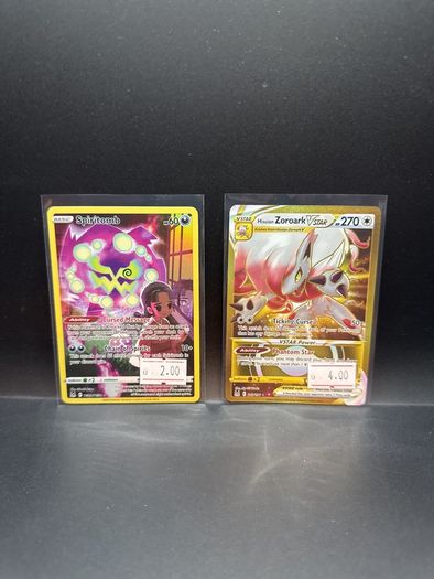 Spiritbomb Tg09/Tg30 | Hisuian Zoroark Vstar 213/196 Pokemon Cards